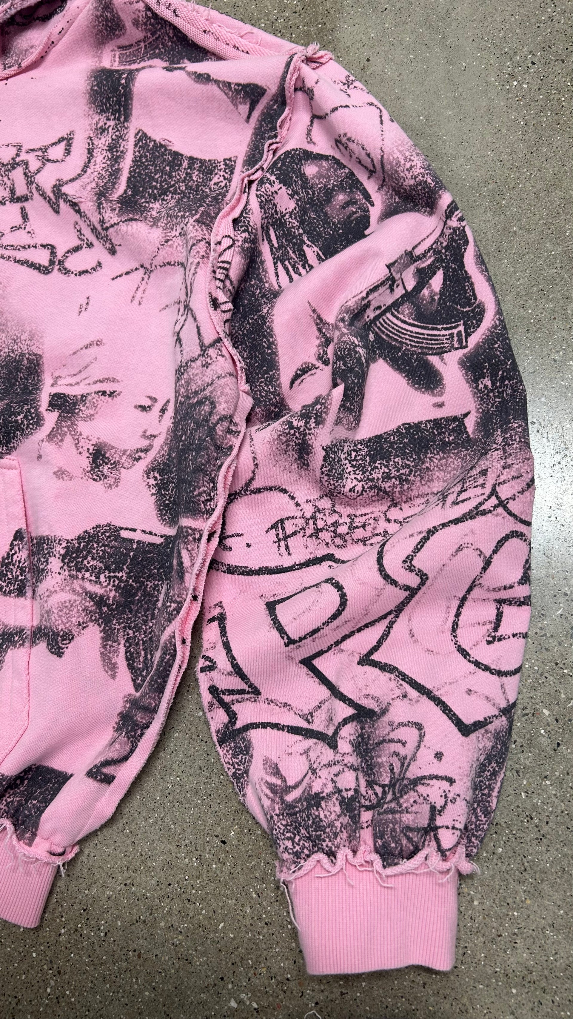 Pink “Prestige War” Reversible Zip Up